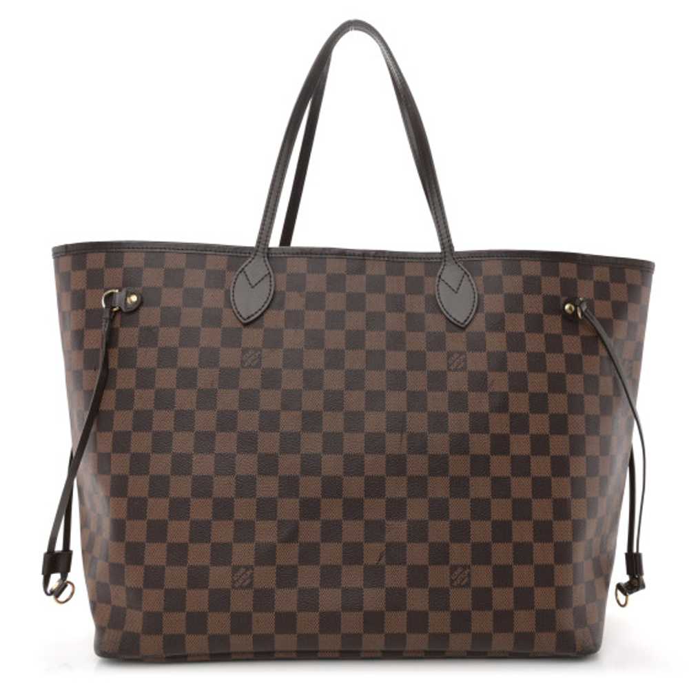 LOUIS VUITTON Damier Ebene Neo Neverfull GM - image 1