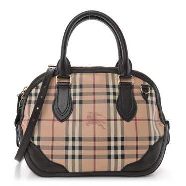 BURBERRY Haymarket Check Small Orchard Bowling Ba… - image 1