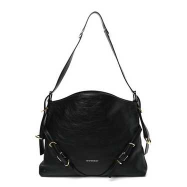 GIVENCHY Calfskin Medium Voyou Bag Black - image 1