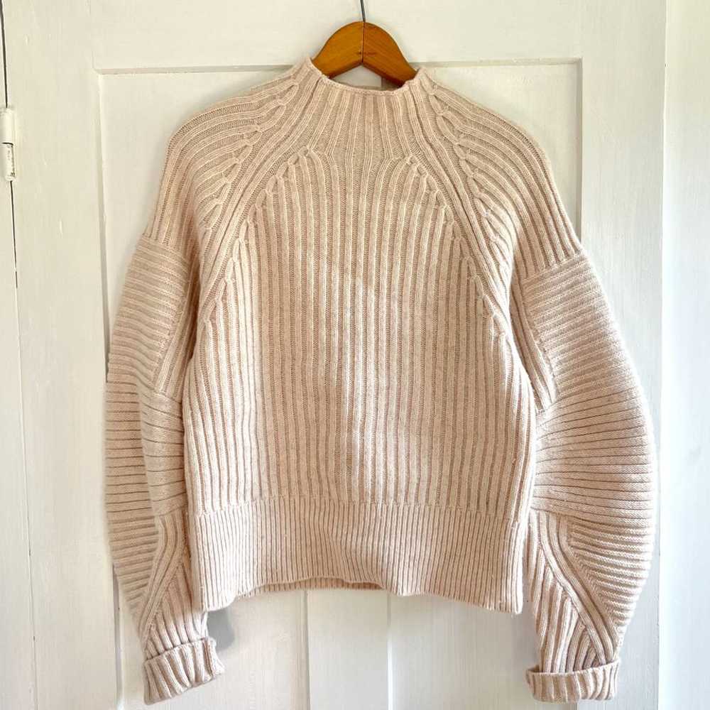 rag and bone Oakes Wool Mock Neck Sweater (L) |… - image 1