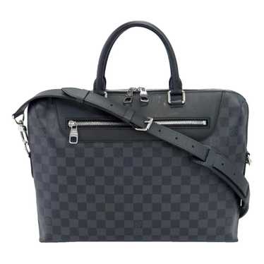 Louis Vuitton Porte Documents Jour leather bag