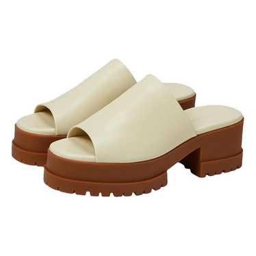 Robert Clergerie Leather mules - image 1