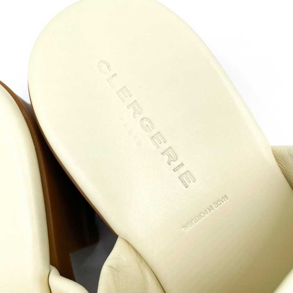 Robert Clergerie Leather mules - image 6