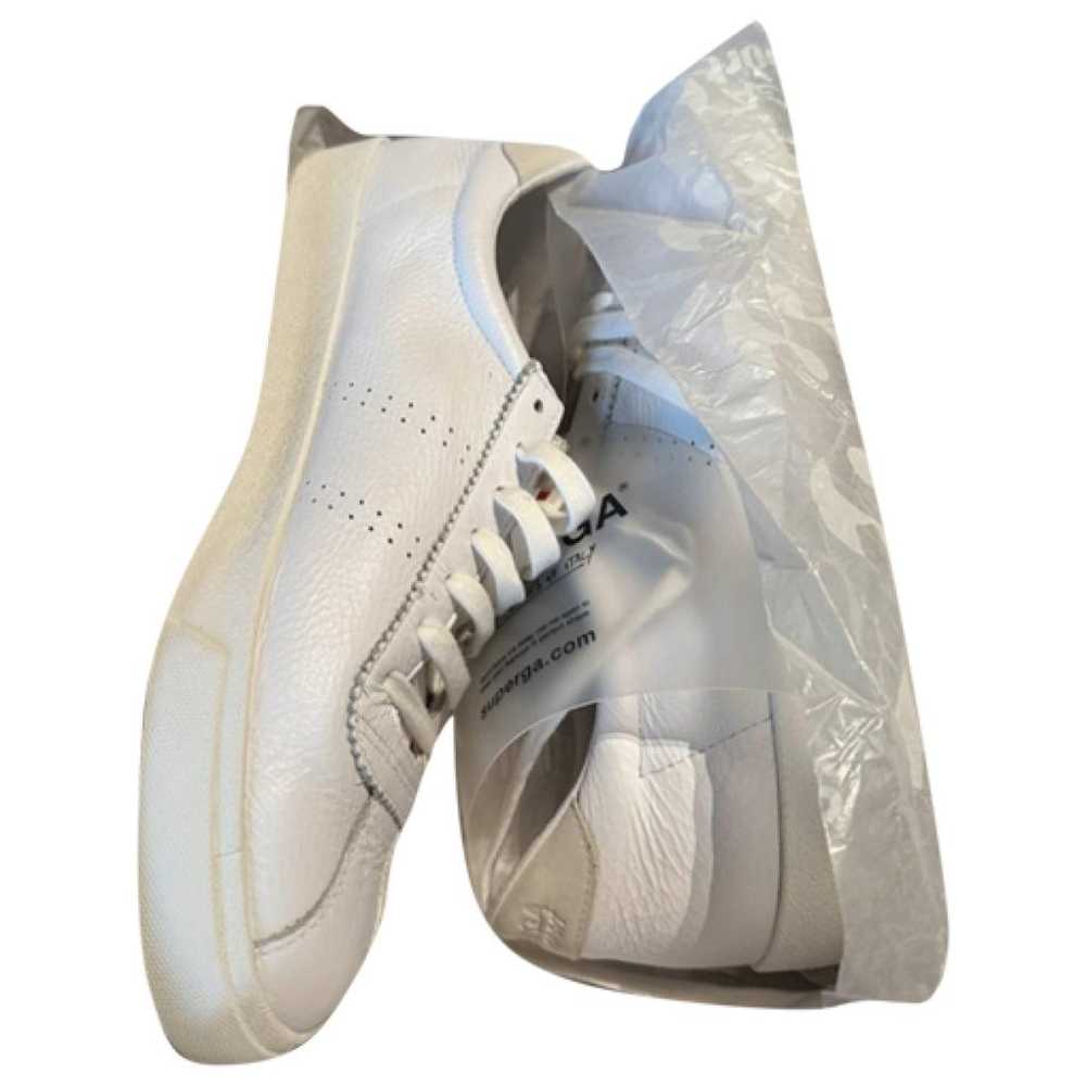 Superga Leather low trainers - image 1