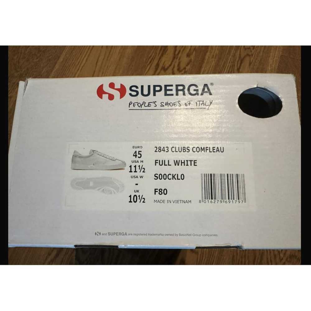 Superga Leather low trainers - image 5