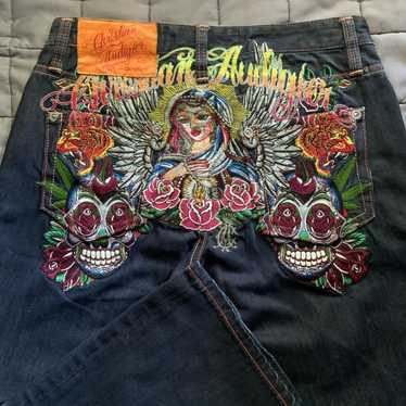 Deals Christian Audigier jeans 36W X 34L