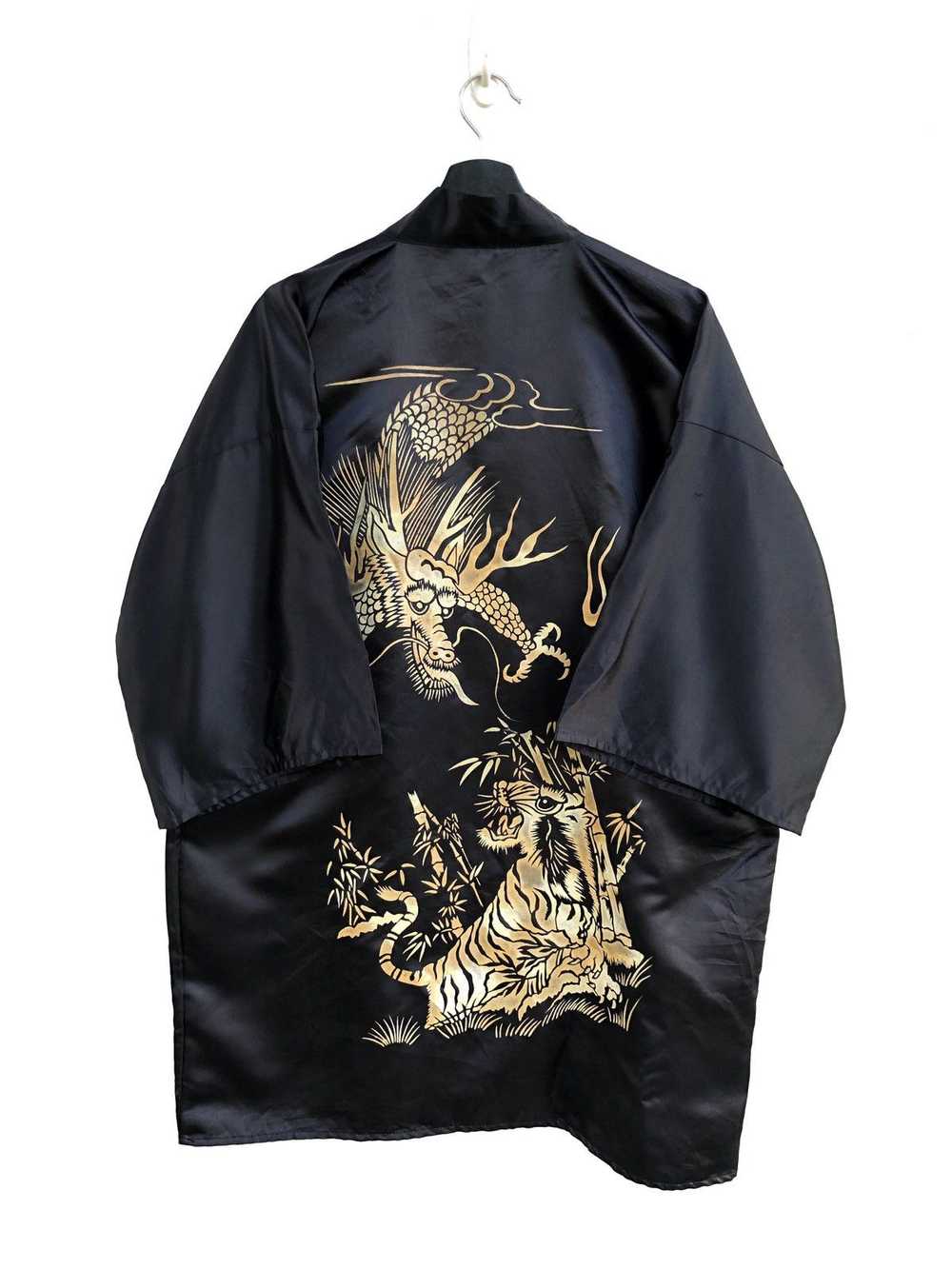 Kimono Japan Dragon × Vintage Made in Japan Handm… - image 1