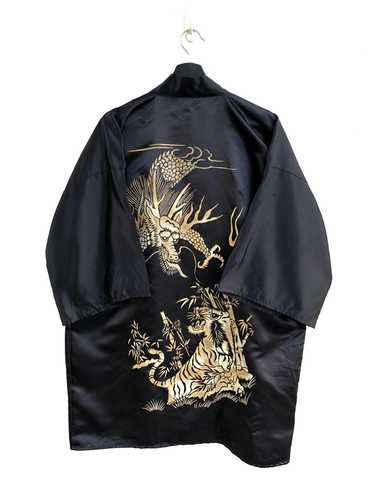 Kimono Japan Dragon × Vintage Made in Japan Handm… - image 1