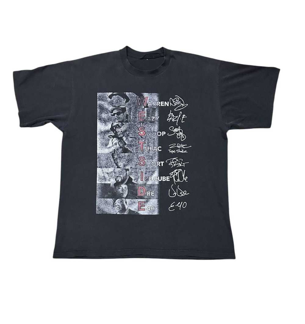 Rap Tees × Snoop Dogg × Vintage Vtg WESTSIDE comb… - image 1