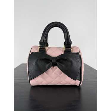 Betsey Johnson Betsey Johnson Quilted Mini Bow Pu… - image 1