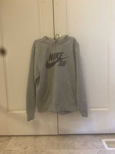 Nike Nike SB Logo Hoodie Grey