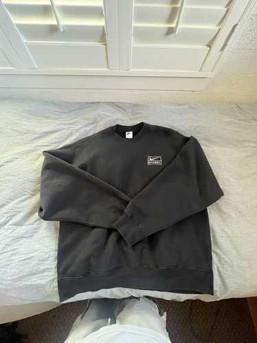 Nike × Stussy Stussy Nike Black Crewneck