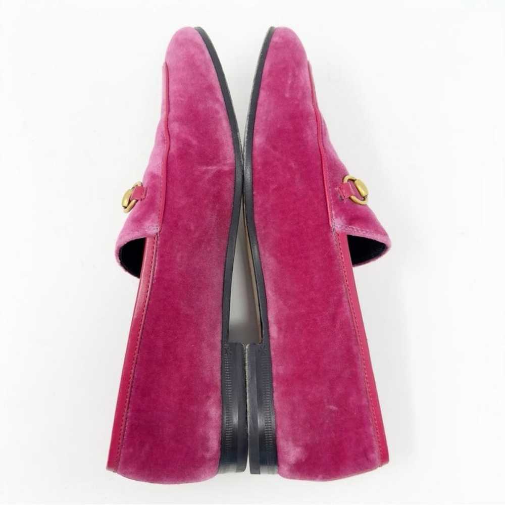 Gucci Jordaan velvet flats - image 5