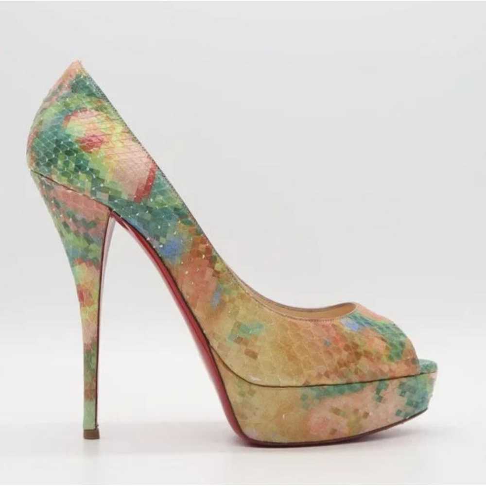 Christian Louboutin Python heels - image 10