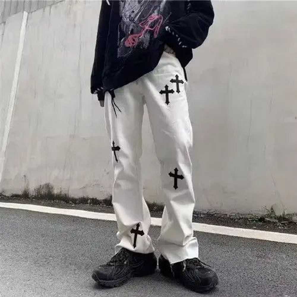 Japanese Brand × Streetwear × Vintage punk pants … - image 2