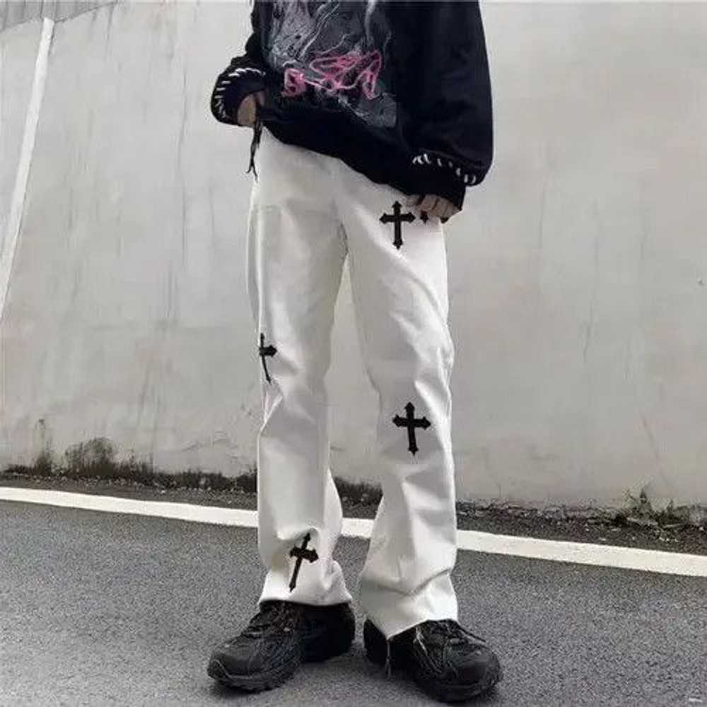 Japanese Brand × Streetwear × Vintage punk pants … - image 4