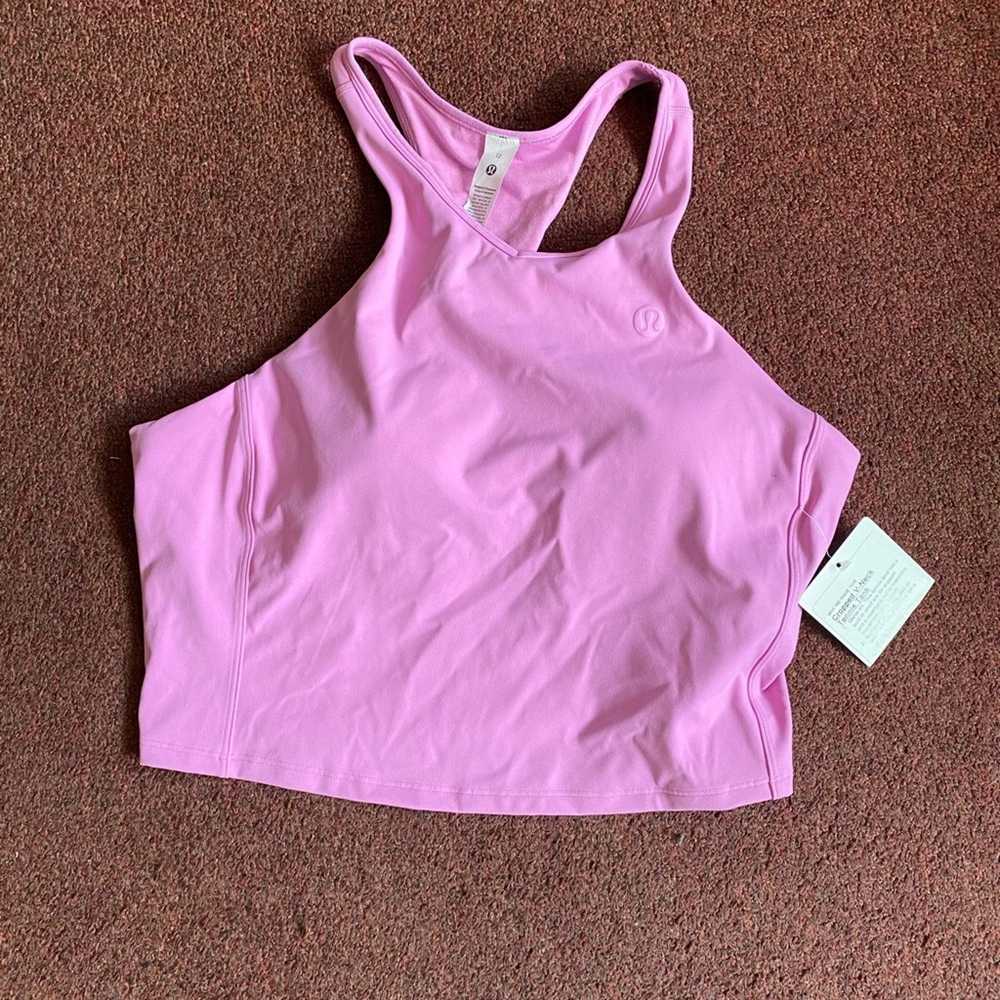 Lululemon NWT Lululemon Cropped V-Neck Tennis Tan… - image 5