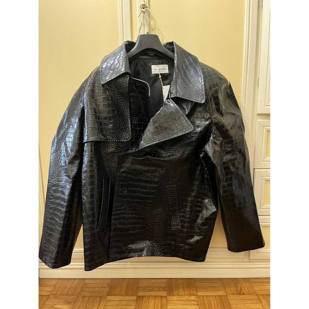 The Frankie Shop Vegan leather biker jacket - image 6