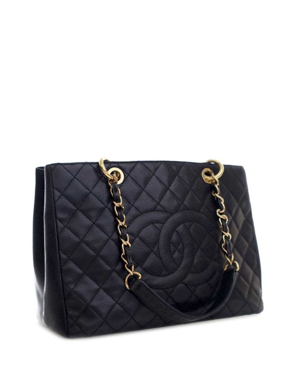 CHANEL Pre-Owned 2009-2010 Caviar Grand Shopping … - image 3