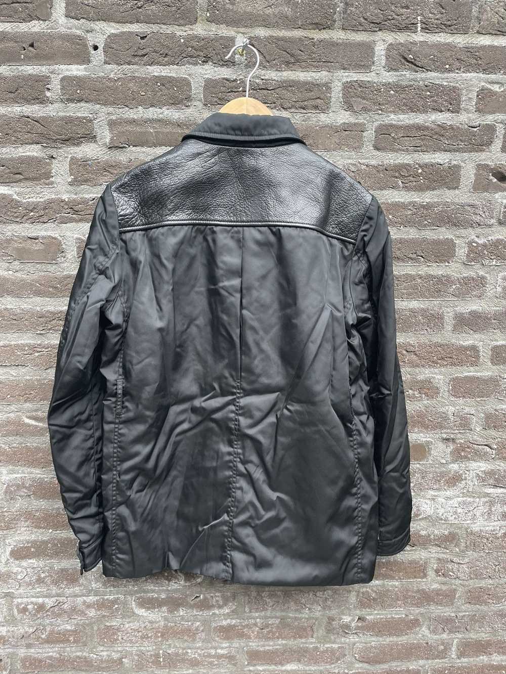 Prada Nylon Light Jacket with Leather Applications - image 9