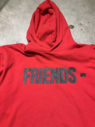 Vlone Vlone friends hoodie in red