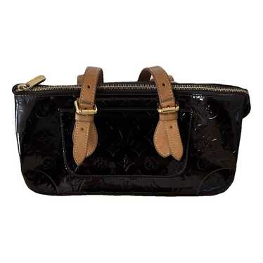 Louis Vuitton Rosewood patent leather handbag