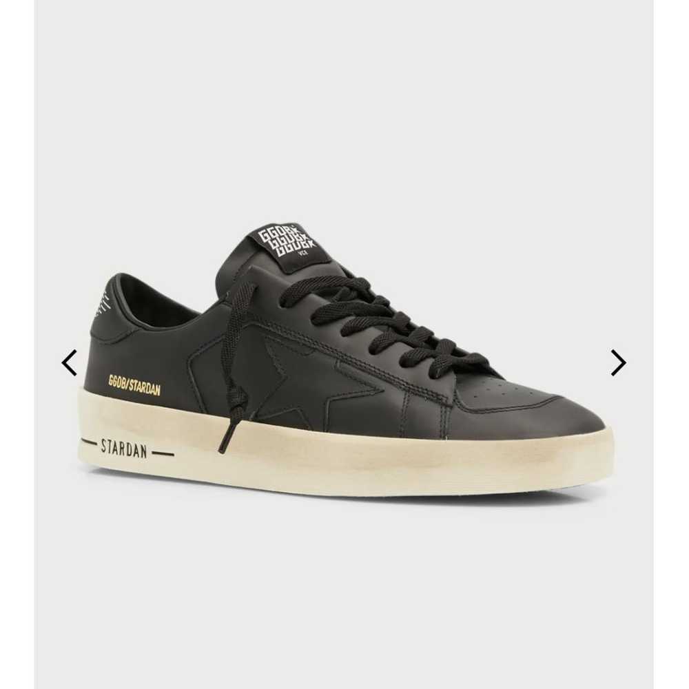 Golden Goose Stardan leather low trainers - image 7