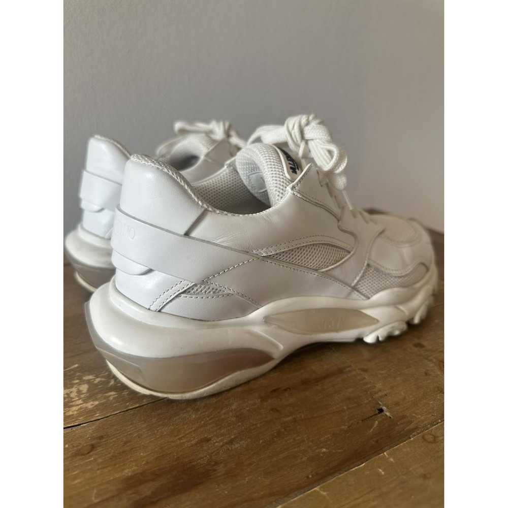 Valentino Garavani Bounce leather trainers - image 8