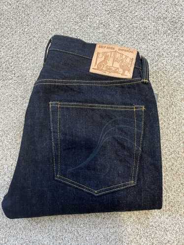 3sixteen + 77BSP Self Edge Slim Skinny Fit Indigo Selvedge Raw Jeans outlet Size 27