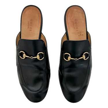 Gucci Princetown leather flats