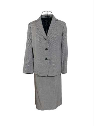 Burberry London Silk Dot Setup Suit Large Size  F/