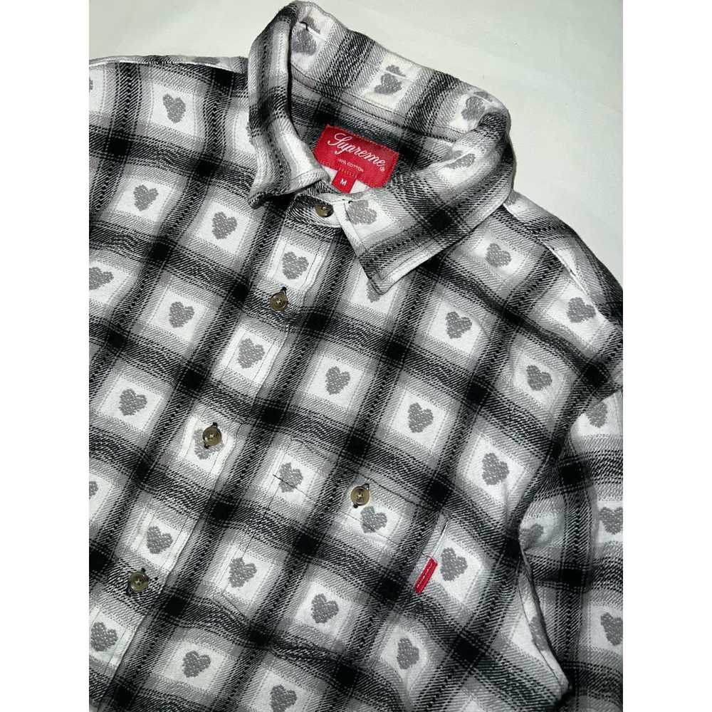 Supreme Supreme Hearts Flannel Button Up Shirt - image 2