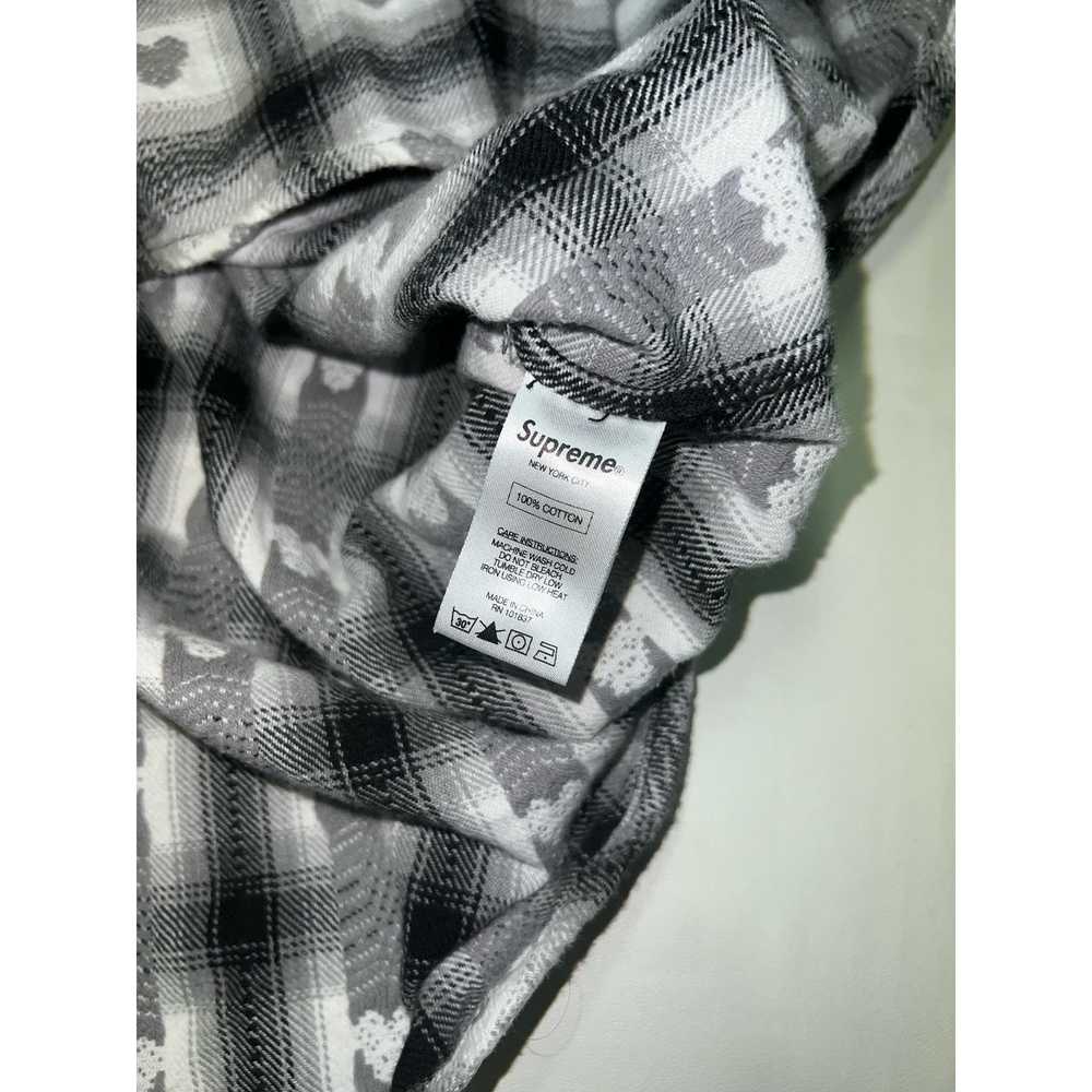 Supreme Supreme Hearts Flannel Button Up Shirt - image 4