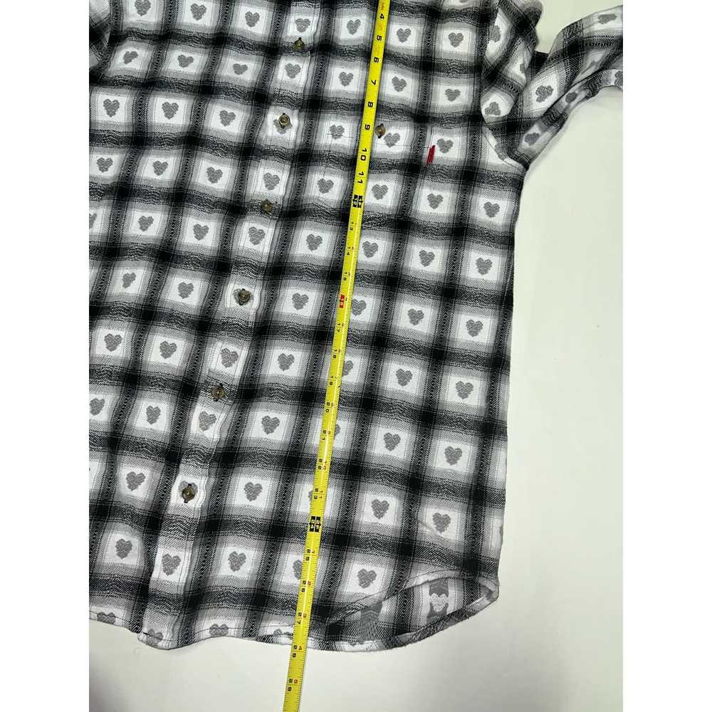 Supreme Supreme Hearts Flannel Button Up Shirt - image 5