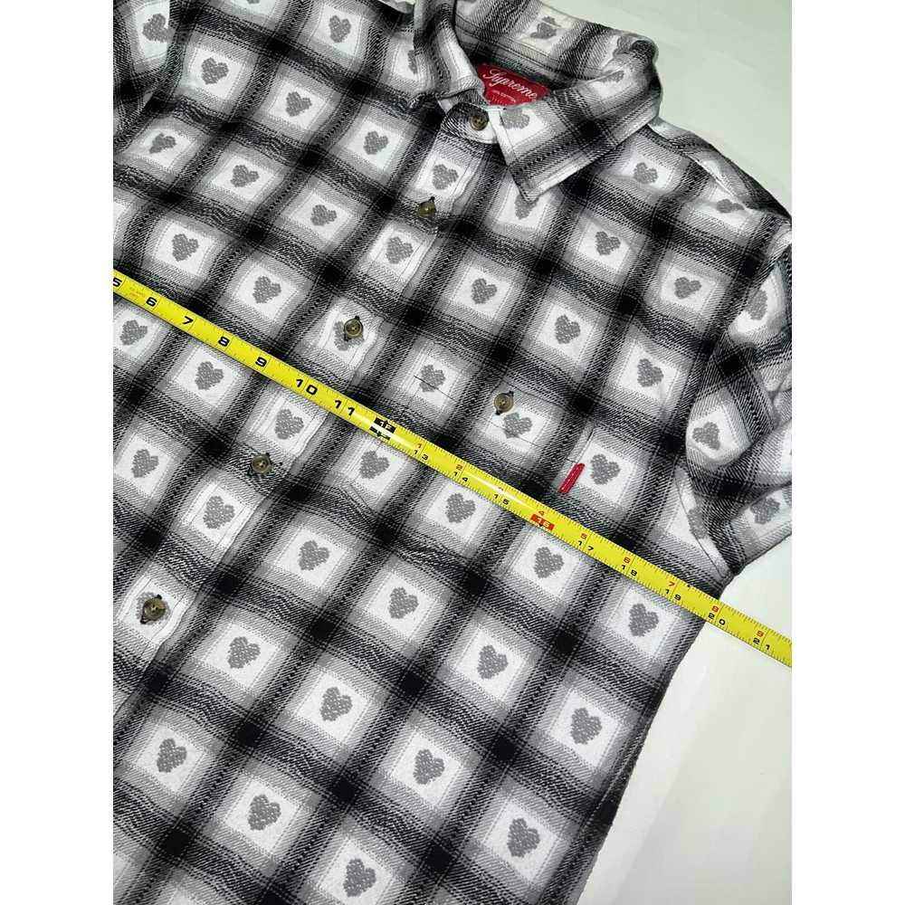 Supreme Supreme Hearts Flannel Button Up Shirt - image 6