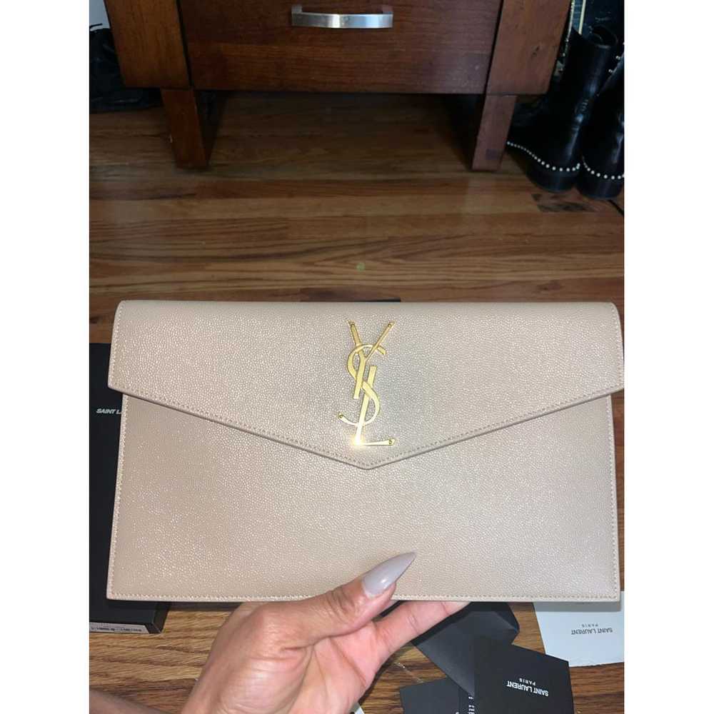 Saint Laurent Leather clutch bag - image 5