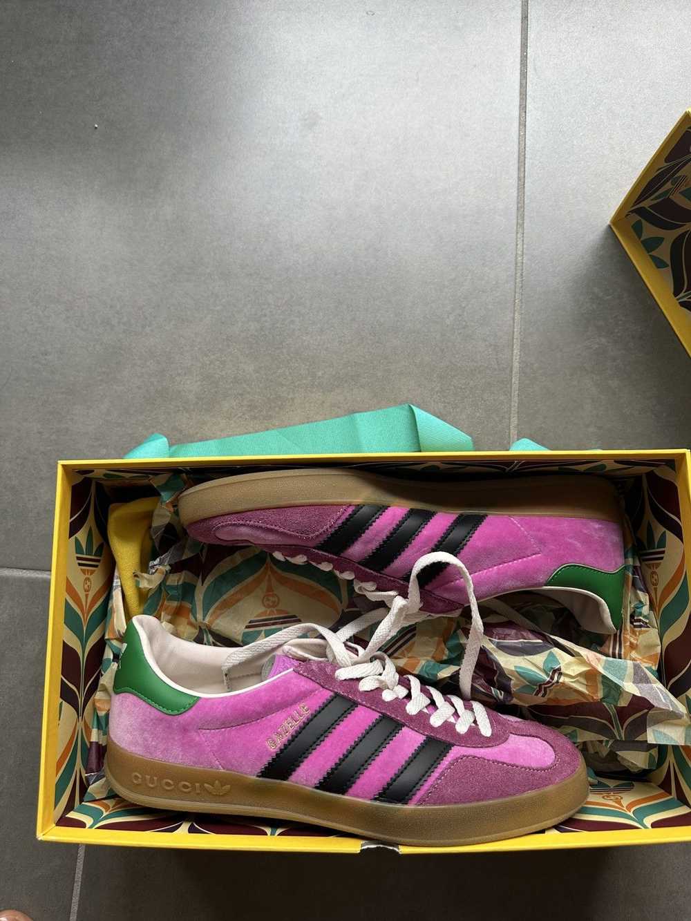 Gucci gucci Adidas Gazelle Pink - image 3