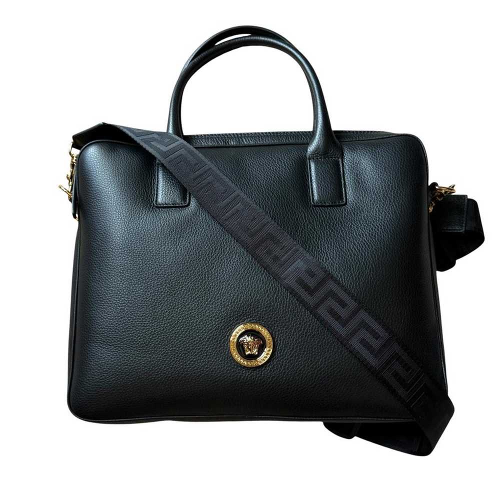 Versace La Medusa leather bag - image 3