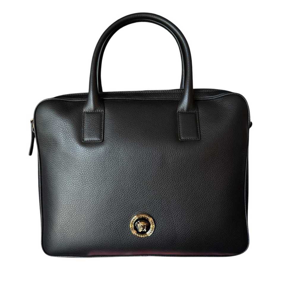 Versace La Medusa leather bag - image 9