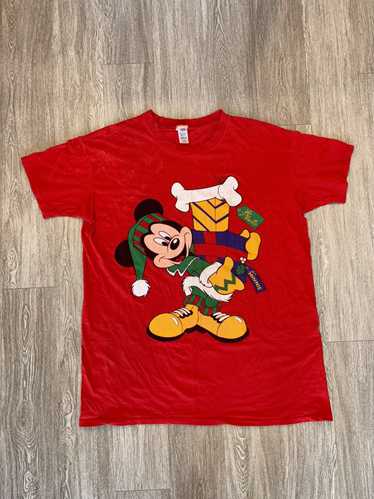 Disney × Vintage Vtg 90’s Single Stiched Christmas