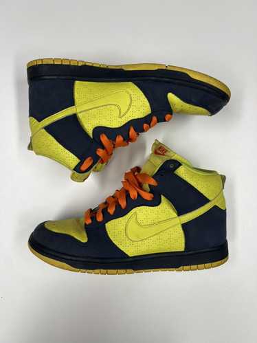 Nike 2009 Nike Dunk High ‘Homer Simpson’ Voltage … - image 1