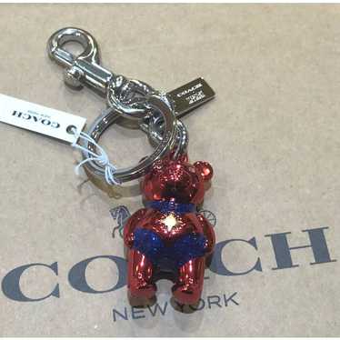 Coach hot X Marvel Captain America Bear Bag Charm