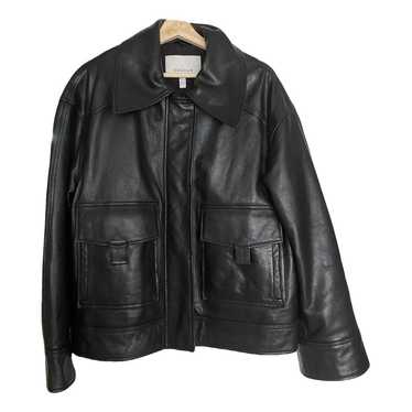 Dagmar Leather biker jacket