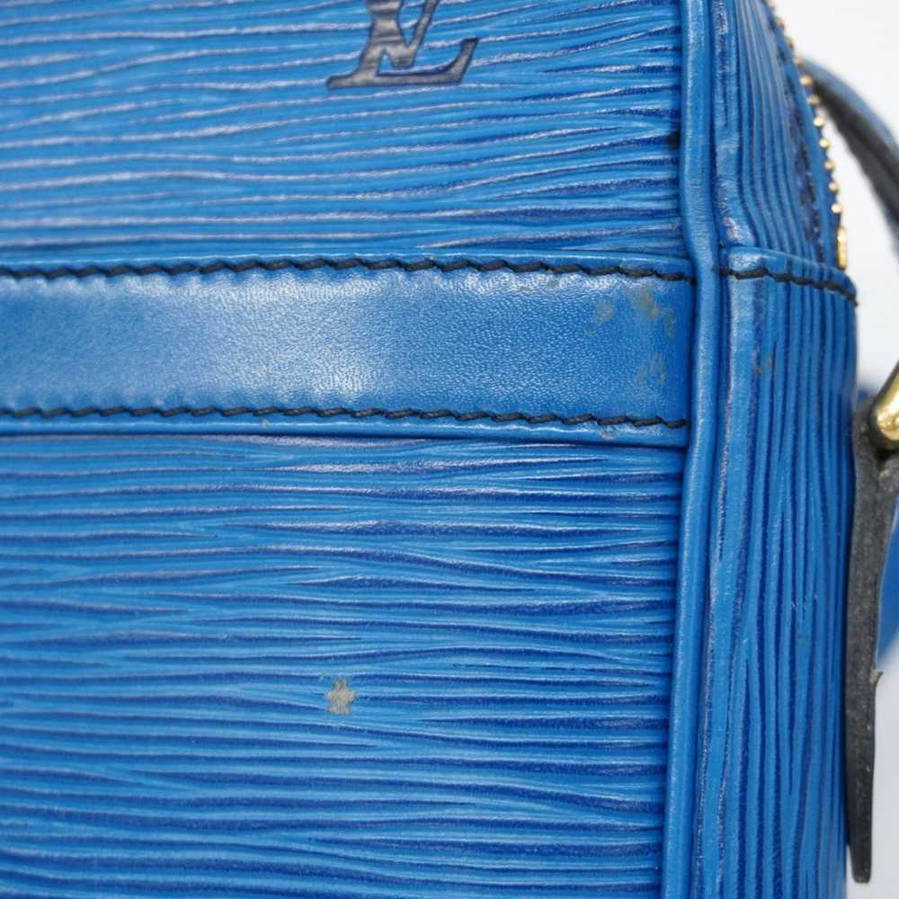 Louis Vuitton Danube Blue Leather Shoulder Bag (P… - image 12