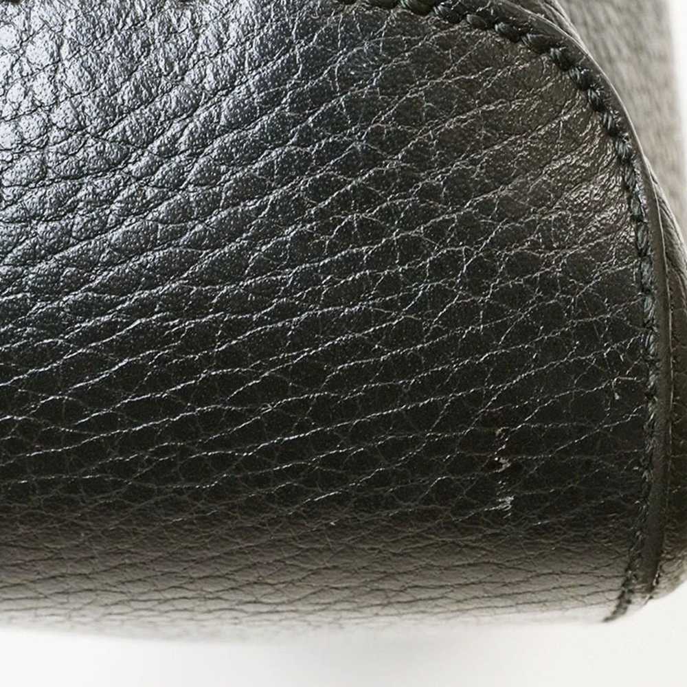 Gucci Black Leather Shoulder Bag (Pre-Owned) - image 11