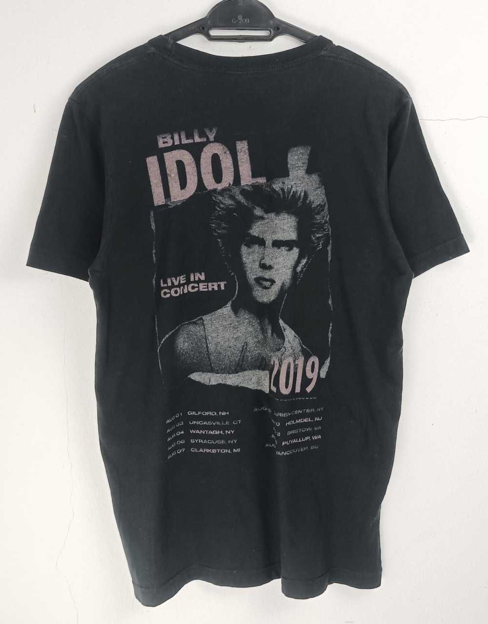 Band Tees × Vintage FADED BILLY IDOL LIVE IN CONC… - image 3