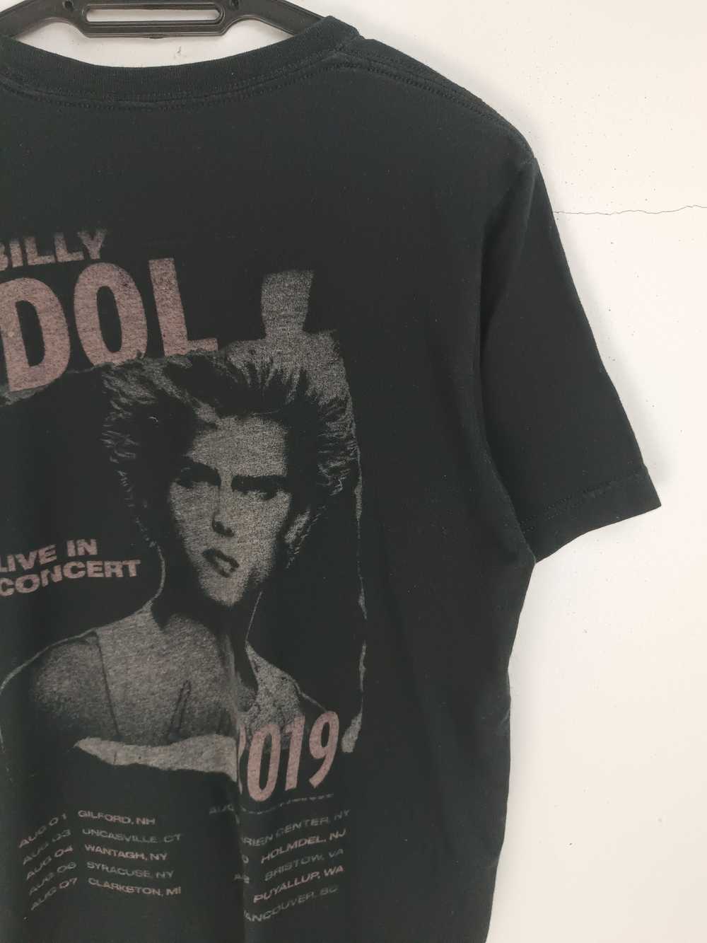 Band Tees × Vintage FADED BILLY IDOL LIVE IN CONC… - image 5