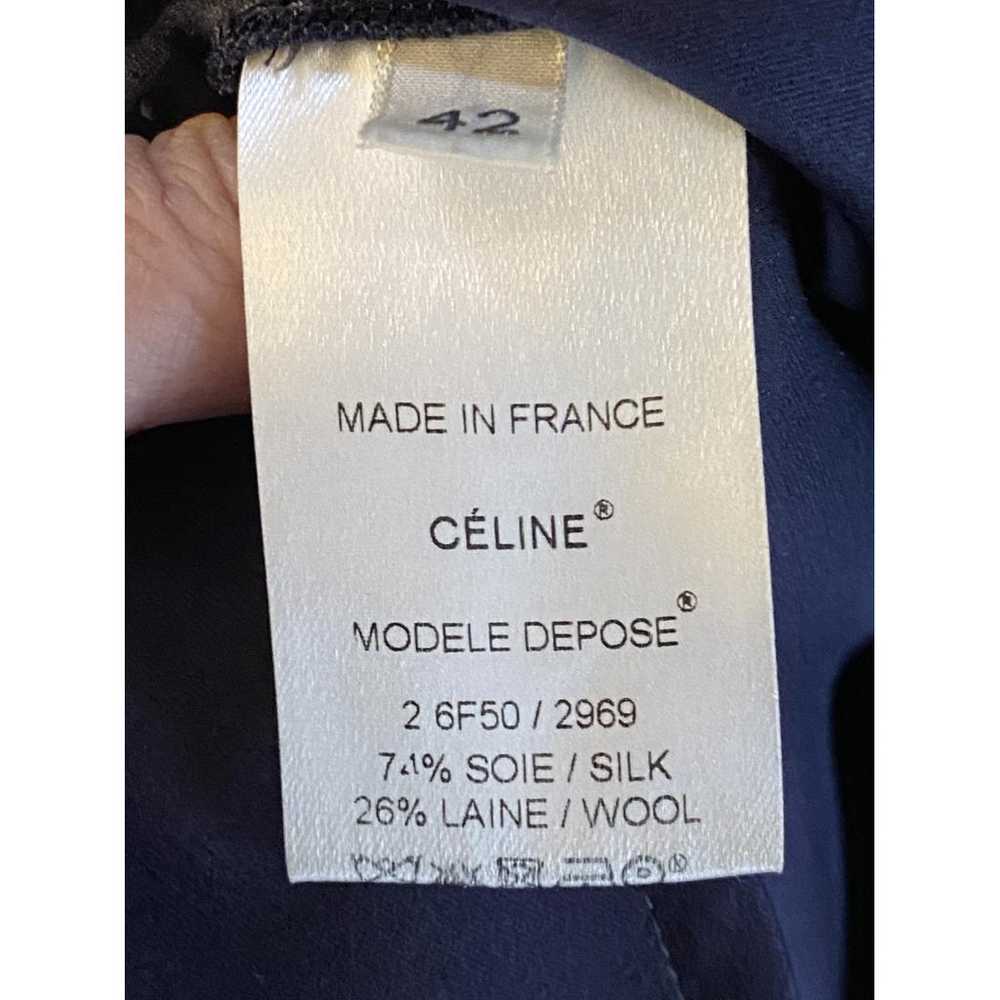 Celine Silk mid-length dress - image 8