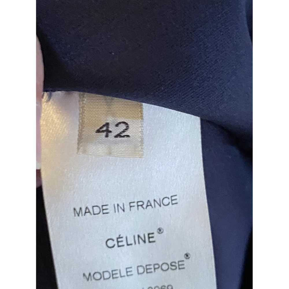 Celine Silk mid-length dress - image 9