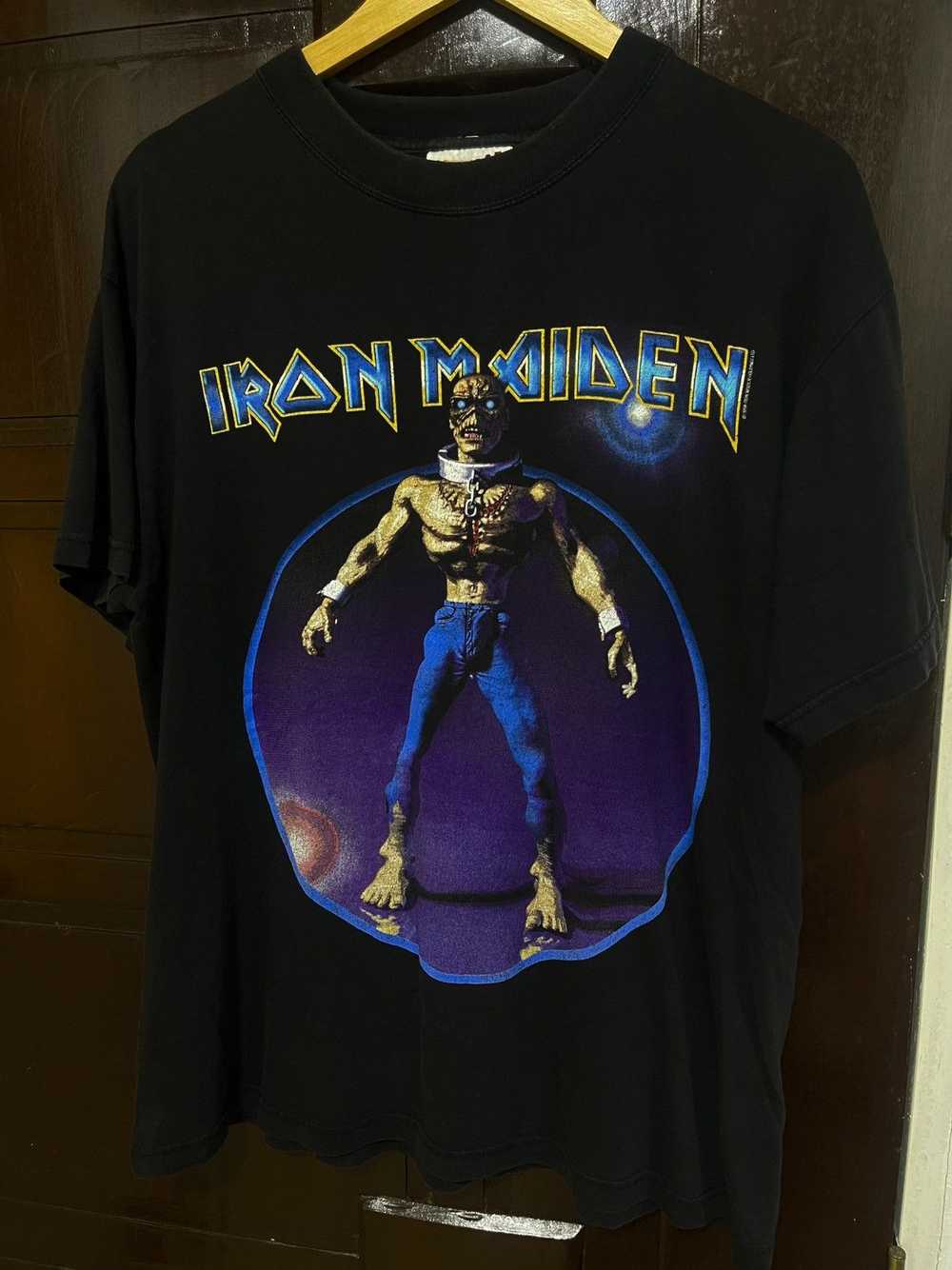 Streetwear × Vintage Vintage Iron Maiden - image 1